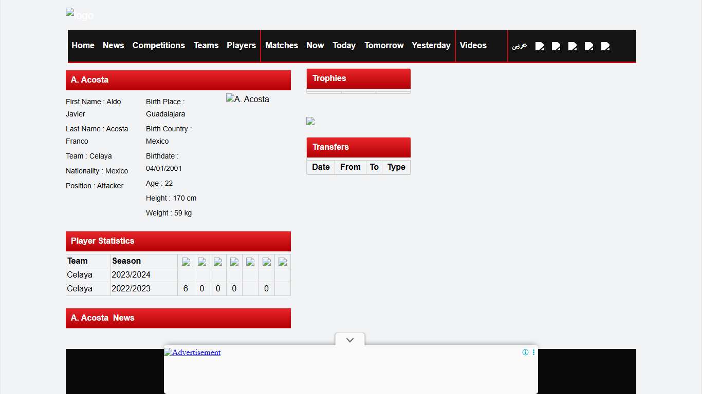 Tembah Football Latest Football News , Live Scores , Goals